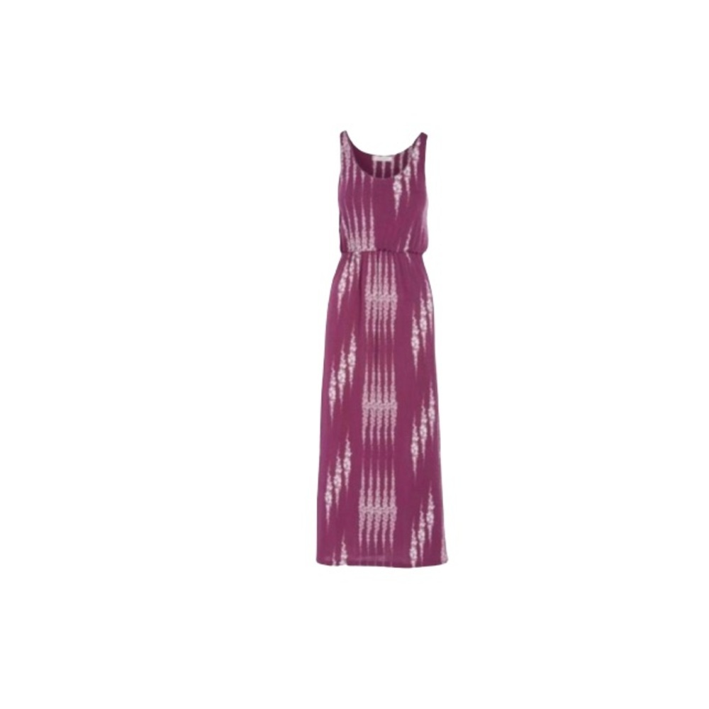 🆕 Jon & Anna Purple and White Maxi Dress - Women’s Size Small